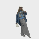 pantalone garzato modello cargo new york